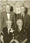 Dennis & Lillie Weir -0n left, Dennis Williams-Lillie's brother and Florance Williams on left 1956,pg.jpg (639755 bytes)