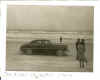 Roger Weir's 1949 black Mercury at Daytona Beach , FL approx 1951.jpg (331407 bytes)